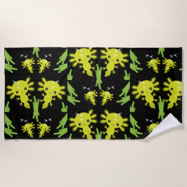 Axaotl Salamander Kids Gift Strandtuch