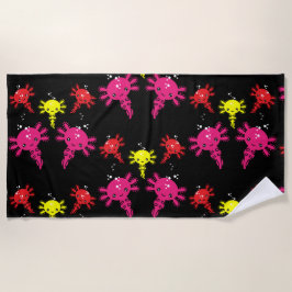 Axaotl Salamander Kids Gift Strandtuch