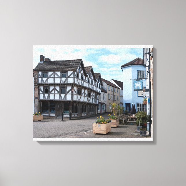 Axbridge Square Leinwanddruck (Vorderseite)