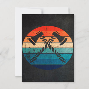 Axe Throwing Hatchet Einladung