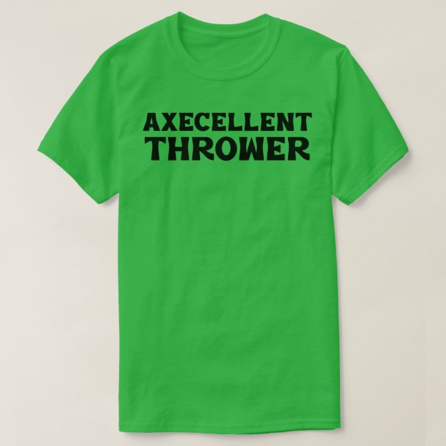 Axecellent Thrower 2 T-Shirt (Design vorne)