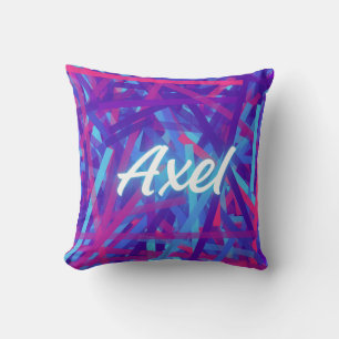 Axel – Kühnes Modernes Namensdesign Kissen