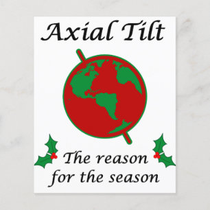 Axial Tilt Grund für die Saison Flyer