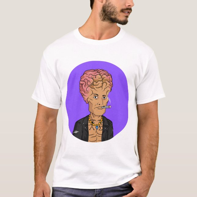 Axiom Brain Rebell T-Shirt (Vorderseite)