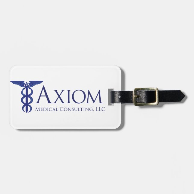 Axiom-Gepäckanhänger Gepäckanhänger (Vorderseite horizontal)