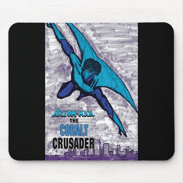 Axiom-man: Der Cobalt Crusader-Mauspad Mousepad (Vorne)