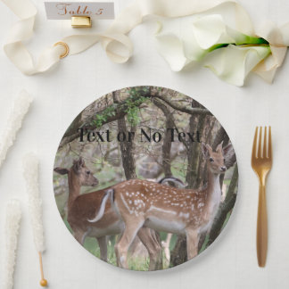 Axishirsch-Wildlife Premium-Party-Papierteller Pappteller