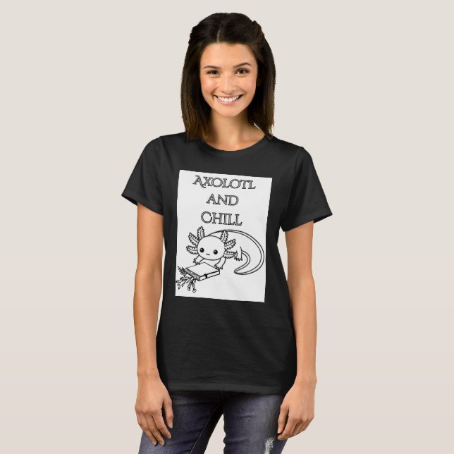 Axo und chillen T-Shirt (Vorne ganz)