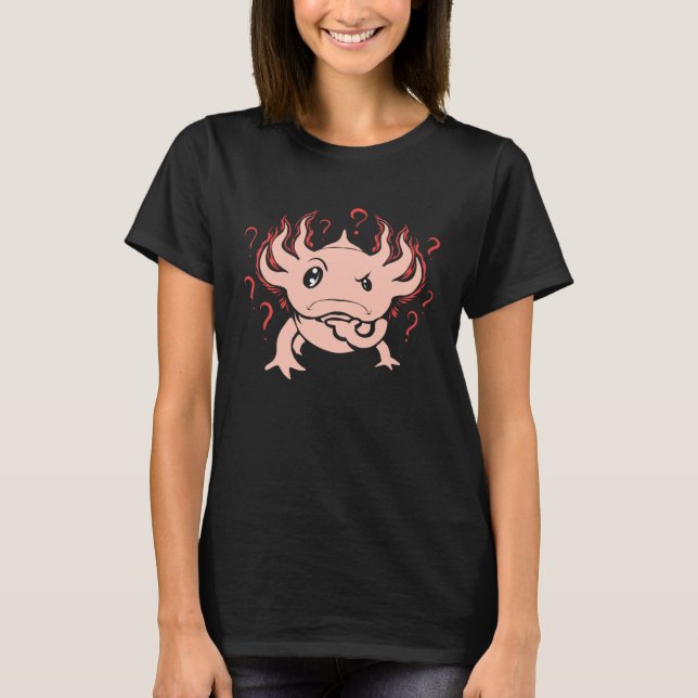 Axolotl  Amphibians Axolotls Lizards T-Shirt (Vorderseite)