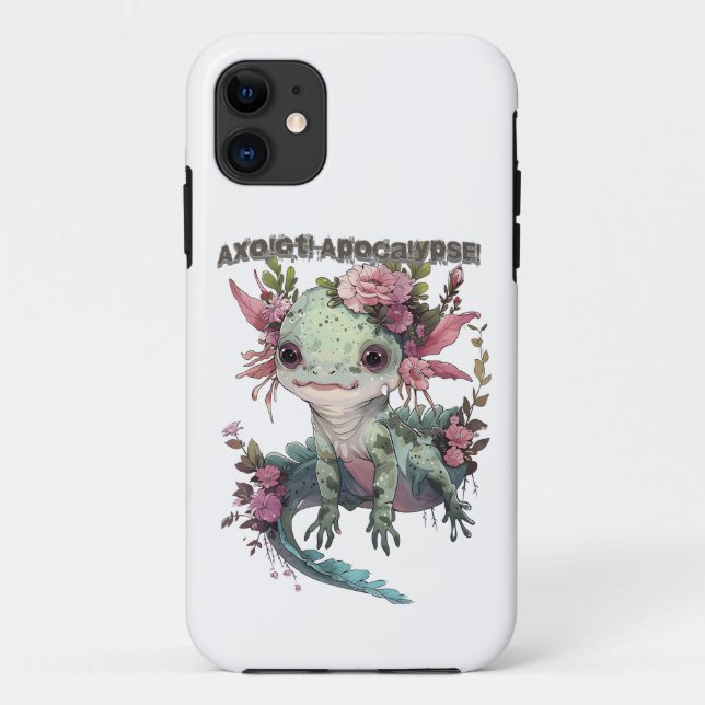 Axolotl Apokalypse! Halloween Case-Mate iPhone Hülle (Rückseite)