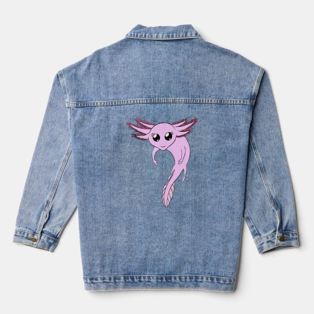 Axolotl Axolotl Jeansjacke (Rückseite)