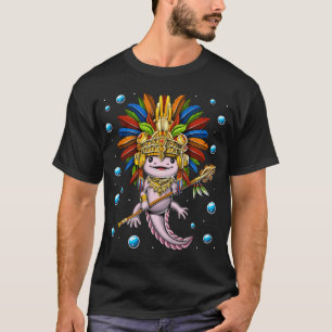 Axolotl Azteke Krieger T-Shirt
