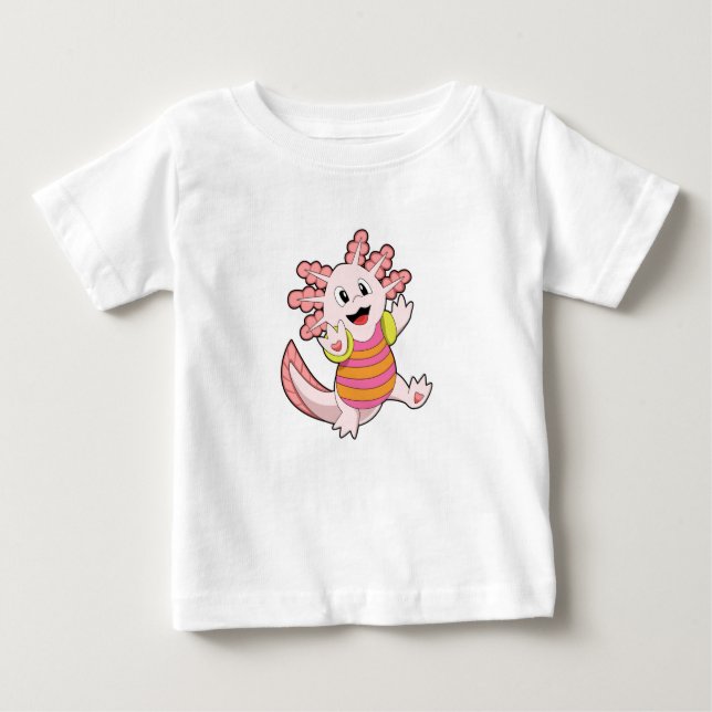 Axolotl Baby T-shirt (Vorderseite)
