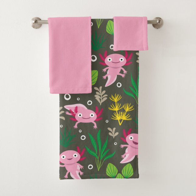 Axolotl Bath Handtuch Set (Insitu)