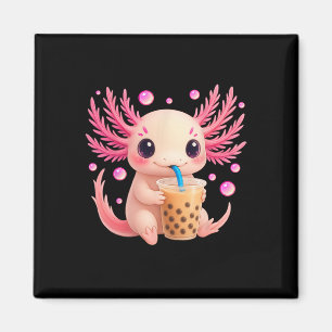 Axolotl Bubble Bo Tee Anime Niedlich Kawaii Teen G Magnet