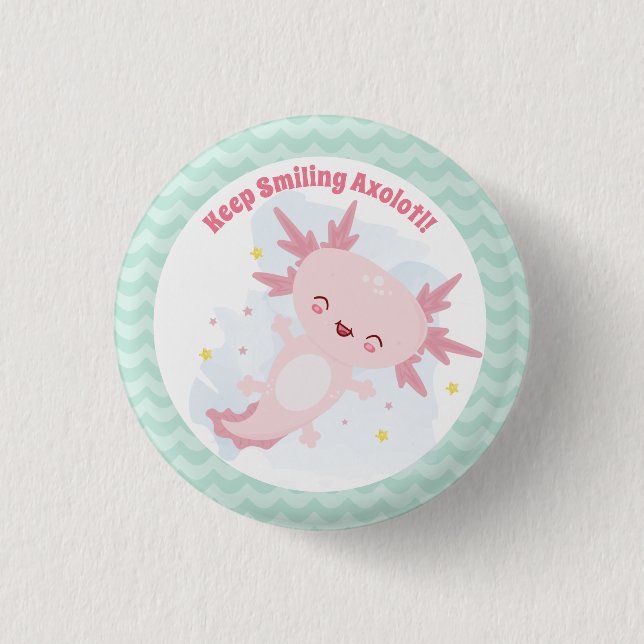 Axolotl Button (Vorderseite)