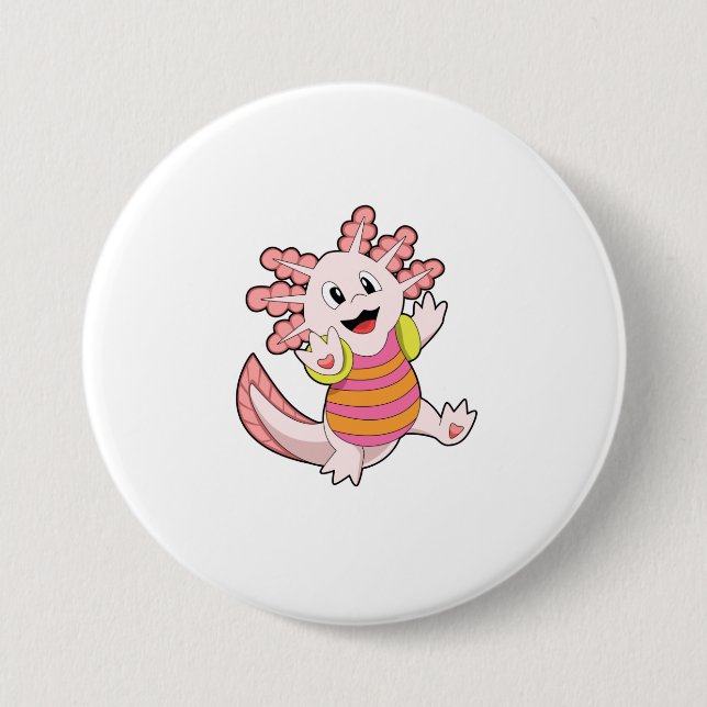 Axolotl Button (Vorderseite)