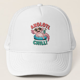 Axolotl Chill! – Cooler Sommer Axolotl Truckerkappe