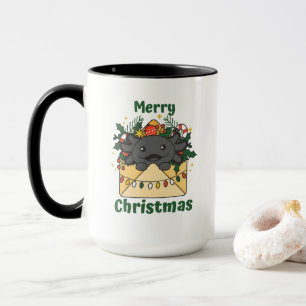 Axolotl Christmas Letter Winter Animals Axolotls Tasse