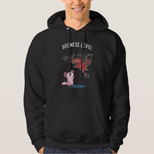 Axolotl-Diagramm für die Badespegel schlechte Amph Hoodie