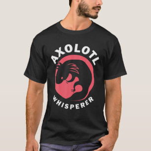 Axolotl-Flüsterer Vintage Retro Salamander Amphibi T-Shirt