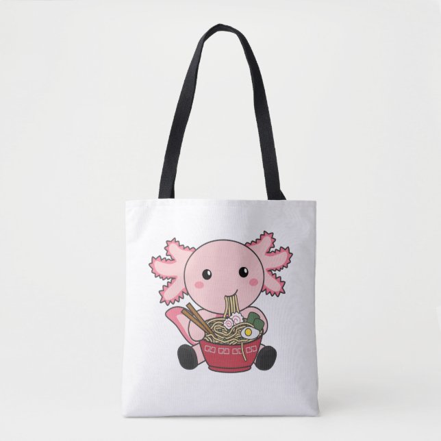 Axolotl Food Ramen Japanese Food Kawaii Animals Po (Vorderseite)