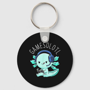 Axolotl Gamer Anime Gifts Kawaii Boys Girls Schlüsselanhänger