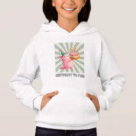Axolotl Geburtstag Hoodie