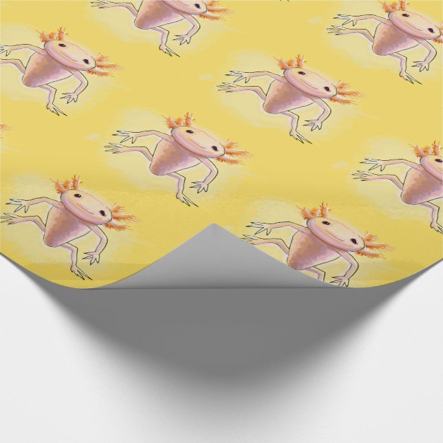 aXolotl Geschenkpapier (Ecke)