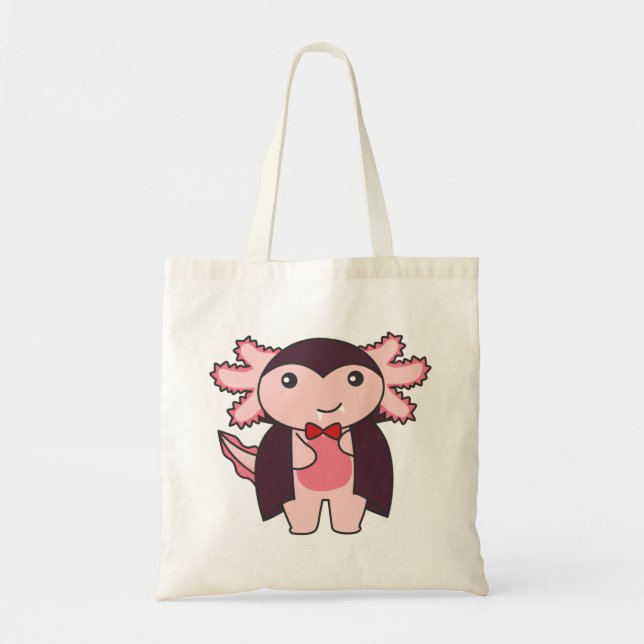 Axolotl Halloween Niedlich Devil Vampire Kostüme T Tragetasche (Vorne)