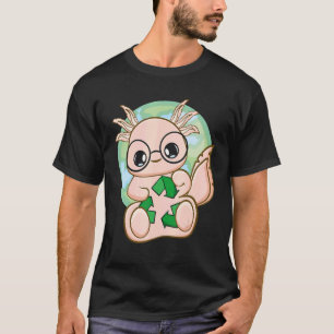 Axolotl Haustier Erdtag Täglich gehender Fisch Für T-Shirt