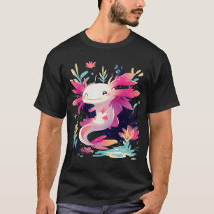 Axolotl-Haustierbesitzer Amphibienliebhaber T-Shirt