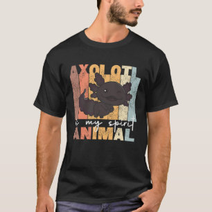 Axolotl Is My Spirit Animal Cute Axolotls Vintage T-Shirt