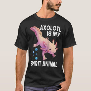 Axolotl ist meine Spirit Animal Girls Kinder Niedl T-Shirt