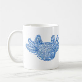 Axolotl-Kaffeetasse - BLAU Kaffeetasse