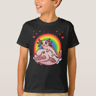 Axolotl Kawaii Blobfish T-Shirt
