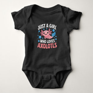 Axolotl Kawaii Just A Girl Liebe Axolotls Baby Strampler