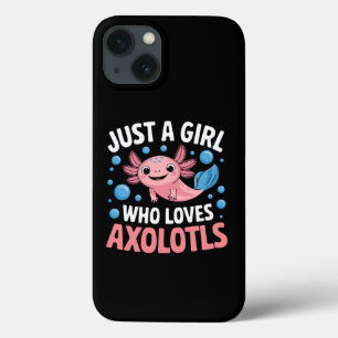 Axolotl Kawaii Just A Girl Liebe Axolotls Case-Mate iPhone Hülle