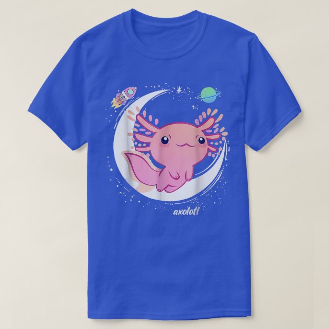 Axolotl Kawaii Shirt Goth Bekleidung Ästhetik Japa (Design vorne)