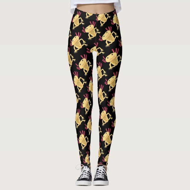 Axolotl Leggings (Vorderseite)