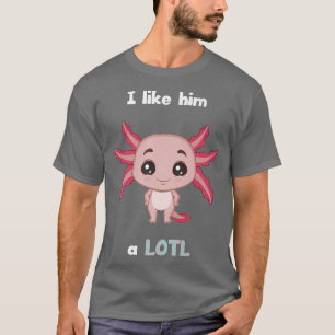 Axolotl Liebe Vegan Vegetarier für Paare T-Shirt