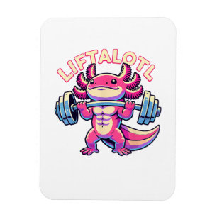 Axolotl LIFTALOTL Magnet