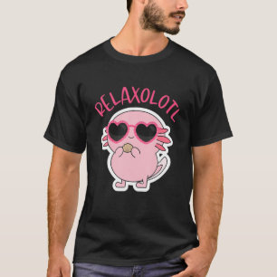 Axolotl Lover Niedlich Heart Sunglasses Kawaii Gir T-Shirt