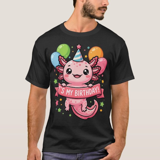 Axolotl Mein T-Shirt (Vorderseite)
