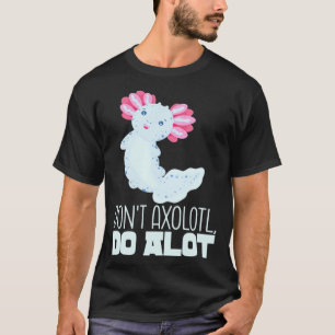 Axolotl-Meme Bedrohte Mexikanische Salamander-Kind T-Shirt