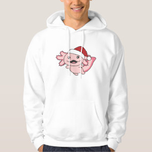 Axolotl Merry Christmas Winter Axolotl Hoodie