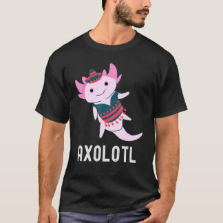 Axolotl Mexican Salamander Animal T-Shirt