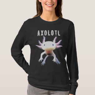 Axolotl Mexican Walking Fish Niedlich Amphibien Sm T-Shirt