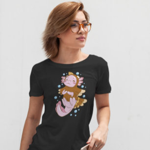 Axolotl mit türkischem Kostüm T-Shirt