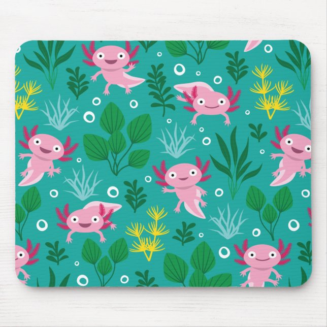 Axolotl Mouse Pad Mousepad (Vorne)